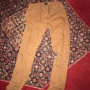 J crew men’s 30x32 770 brown pants